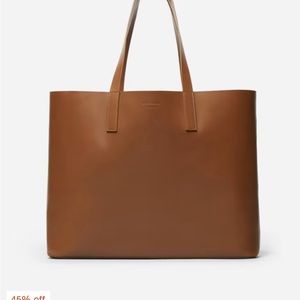 Used Cognac Everlane The Day Market Tote